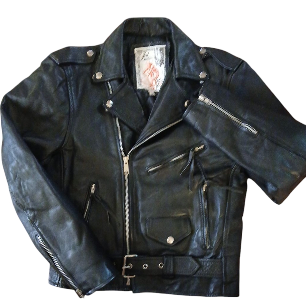 Classic Black Leather Jacket